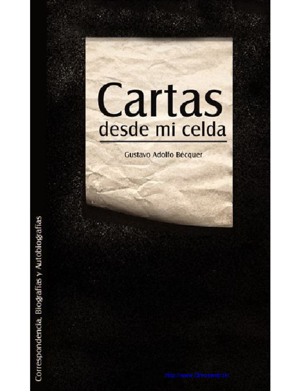 (PDF) Bécquer, Gustavo Adolfo Cartas Desde