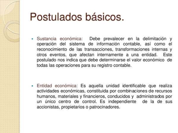(PPT) Postulados básicos