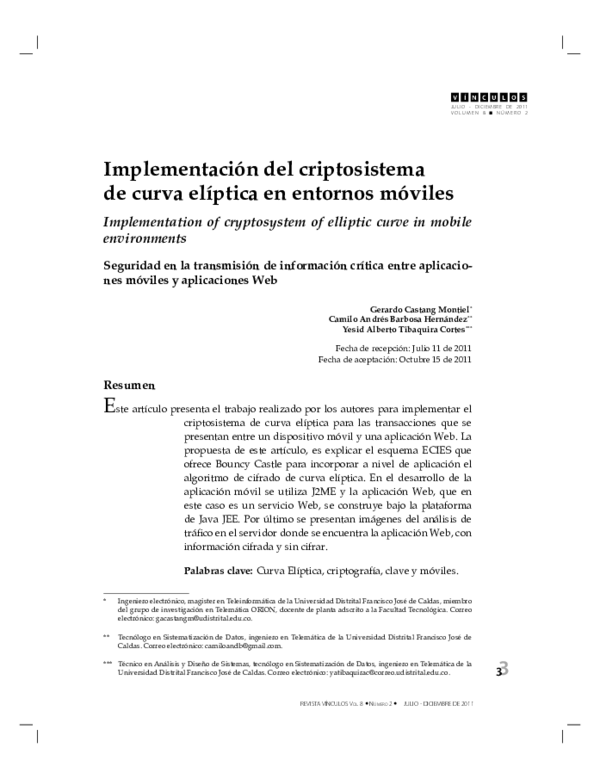  PDF Implementaci N del criptosistema 3 14 1 Wilson Gualotuna 