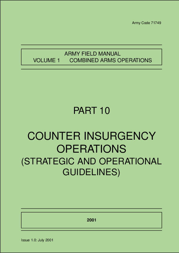 (PDF) MILITARY OPERATIONS A Concept of Military Operations Defensive ...
