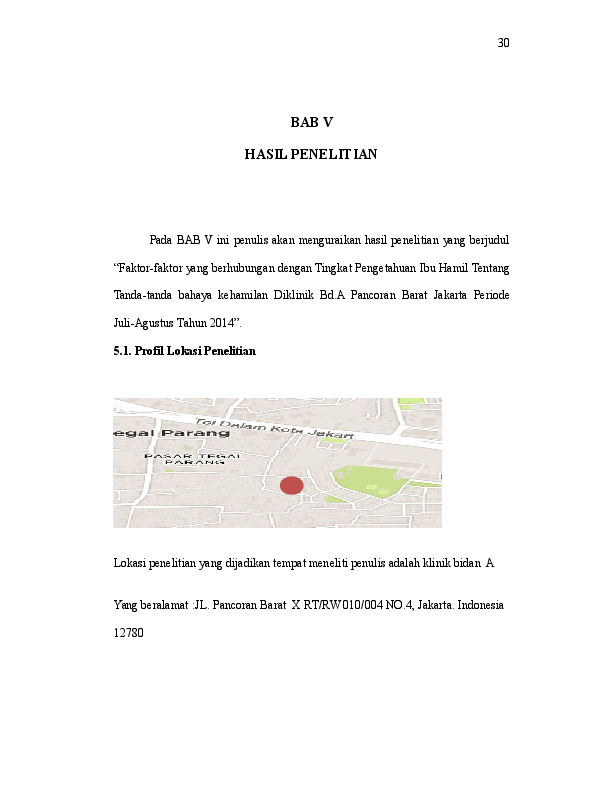 (DOC) skripsi kebidanan hubungan tanda bahaya kehamilan (DOC) skripsi kebidanan hubungan tanda bahaya kehamilan