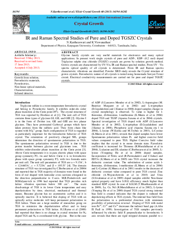 (PDF) Infrared detector Karthi Eswari Academia.edu