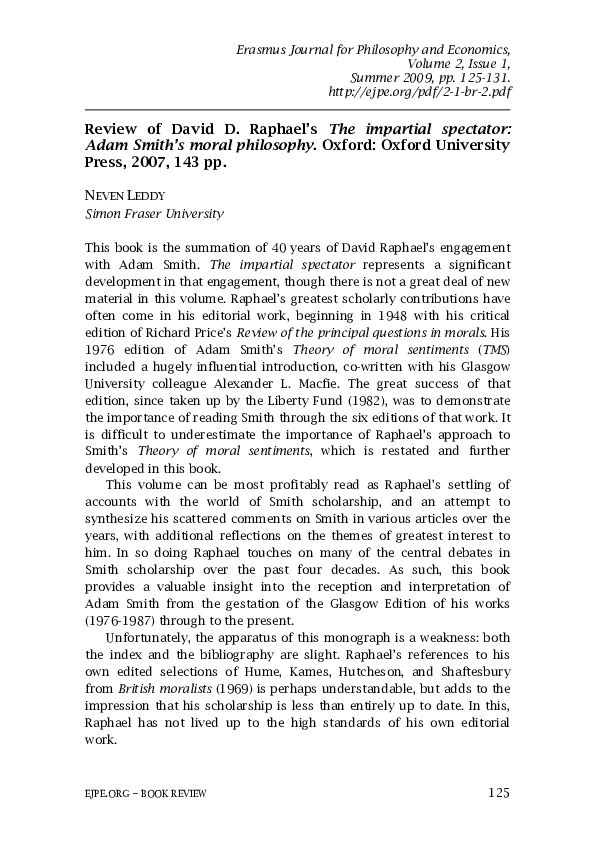 Impartial spectator essay 05 picture