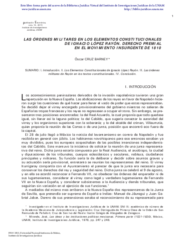 (PDF) LAS ÓRDENES MILITARES EN LOS
