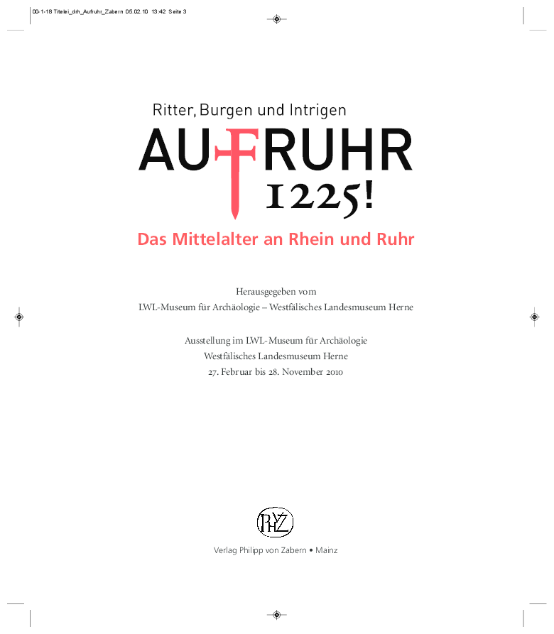 Ritter der Schwerter datieren