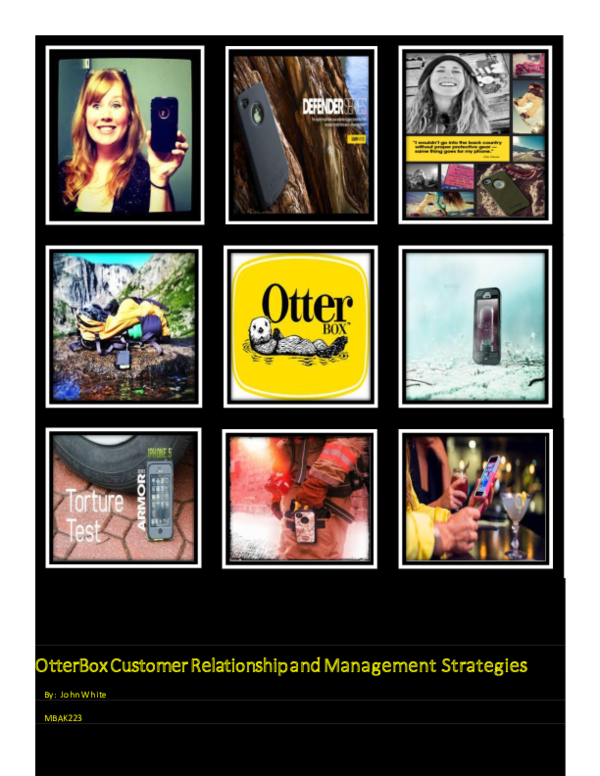 (PDF) OtterBox Customer Relationship and Management Strategies john