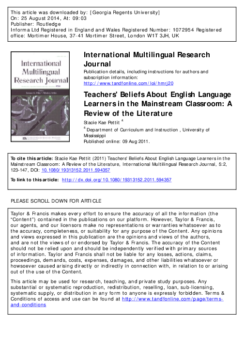 Mainstreaming classrooms essay 08 picture