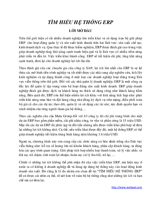 First page of “94030889-TIM-HIỂU-HỆ-THỐNG-ERP”