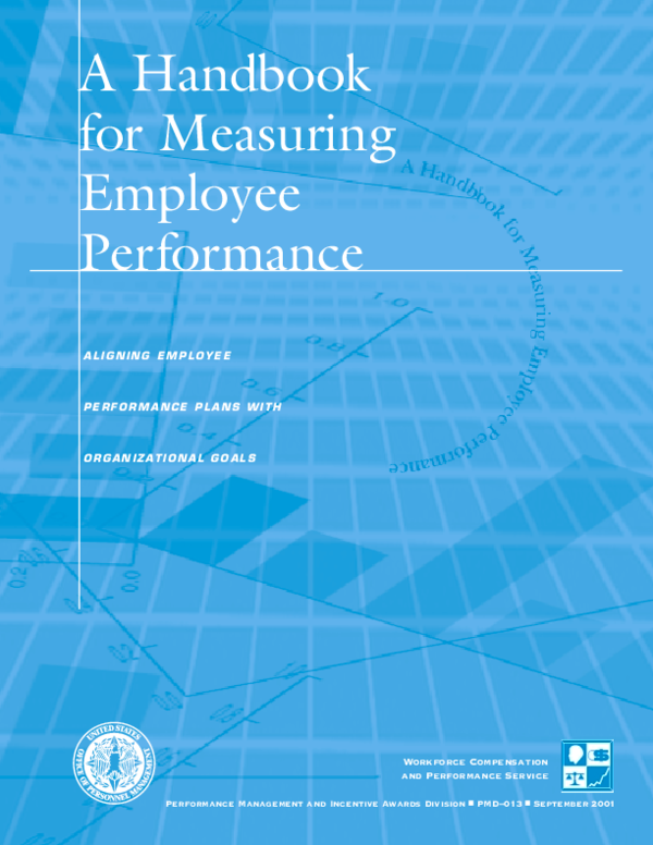 A Handbook for Measuring Employee Performance