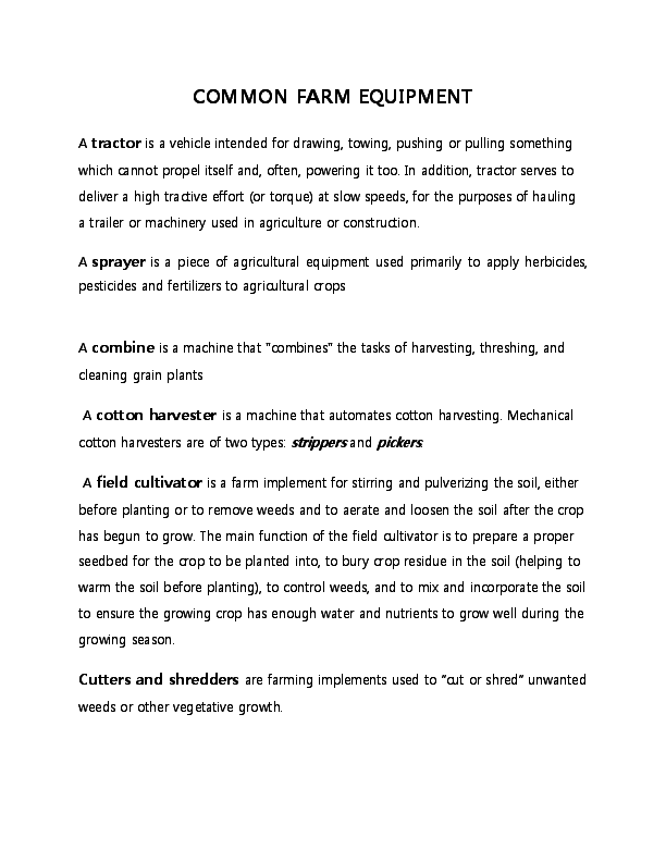 (DOC) COMMON FARM EQUIPMENT Jerome Gee Academia.edu