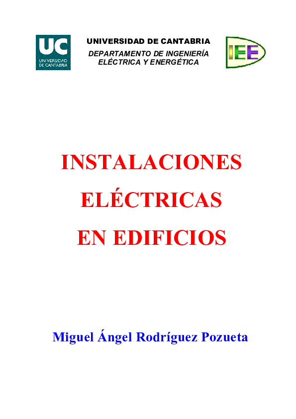 (PDF) INSTALACIONES ELÉCTRICAS EN EDIFICIOS DIEGO CASTILLO Academia.edu (PDF) INSTALACIONES ELÉCTRICAS EN EDIFICIOS DIEGO CASTILLO Academia.edu