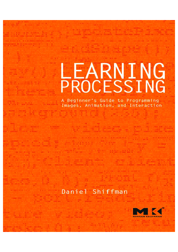 (PDF) Learning Processing A Beginner's Guide to Programming