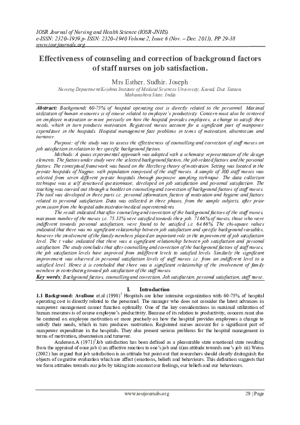 (PDF) Effectiveness of counseling and correction of background factors ...