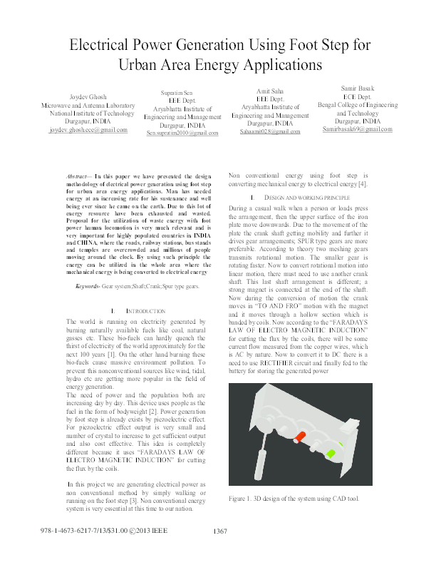 Piezo power generation image