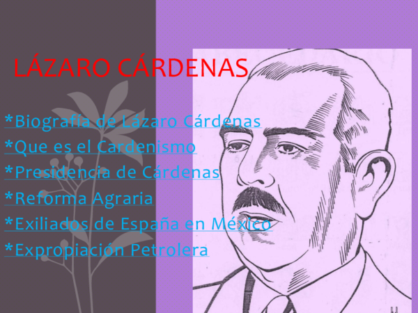 (PPT) Lazaro cardenas2