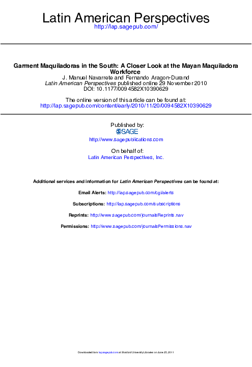 Maquiladoras essay 04 picture