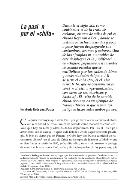 (PDF) Humberto Rodríguez Pastor