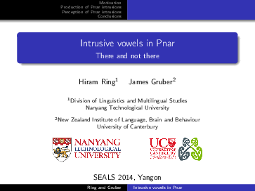 (PDF) Intrusive vowels in Pnar (SEALS 24 slides)