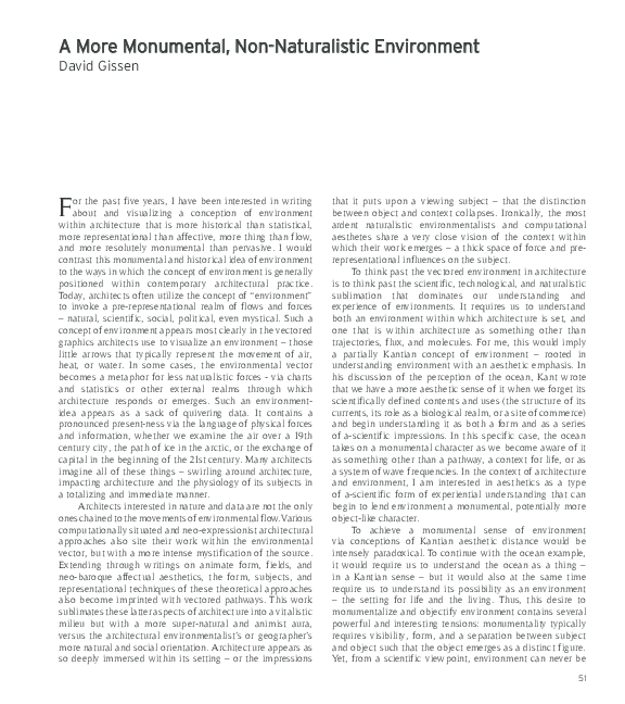 (PDF) A More Monumental, NonNaturalistic Environment (Pratt Journal
