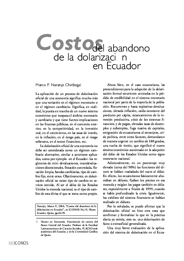 Dolarizacin essay 04 image