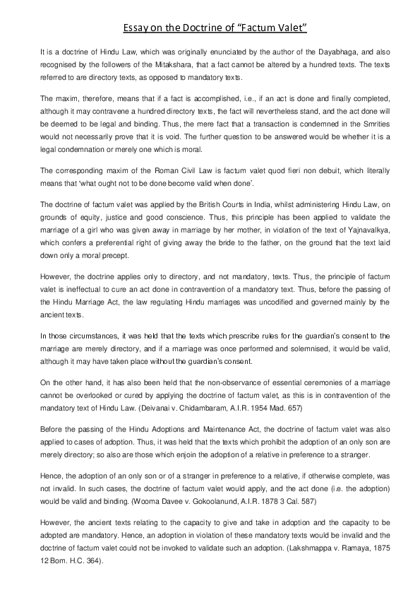 (DOC) Factum Valet Ganesh Gupta Academia.edu