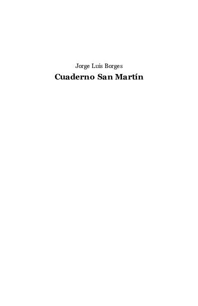 (PDF) Luis Cuaderno de San Martin