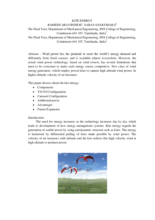 (PDF) KITE ENERGY