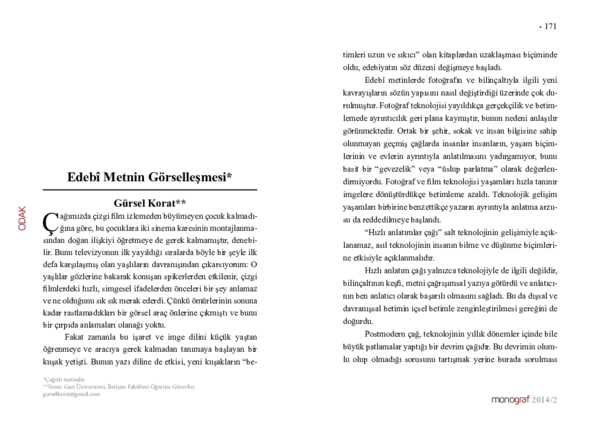 Betimleme essay image