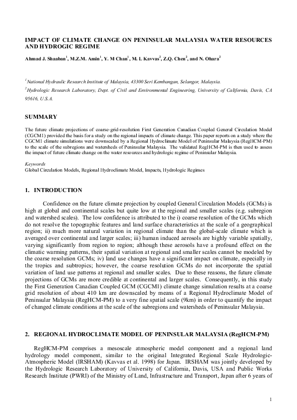 Malaysia climate zone image
