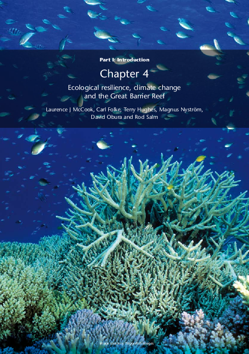(PDF) Ecological resilience, climate change and the Great Barrier Reef