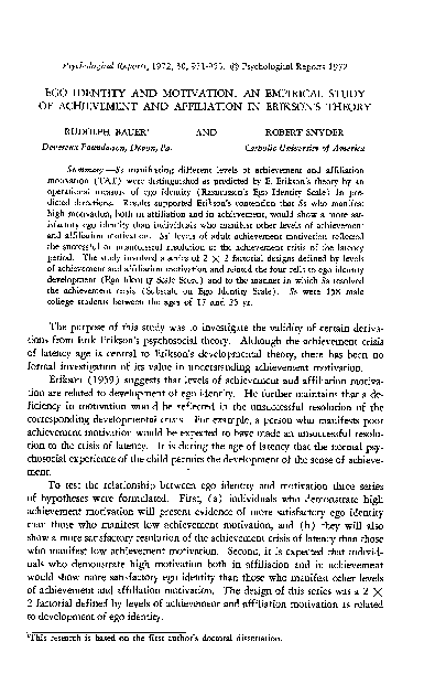 Identity achievement erikson picture