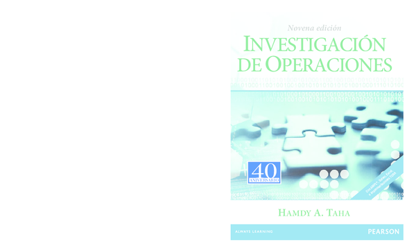 Investigacion De Operaciones Taha 5ta Edicion www.academia.edu