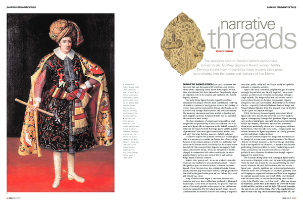 (PDF) Narrative Threads: Safavid Persian Textiles