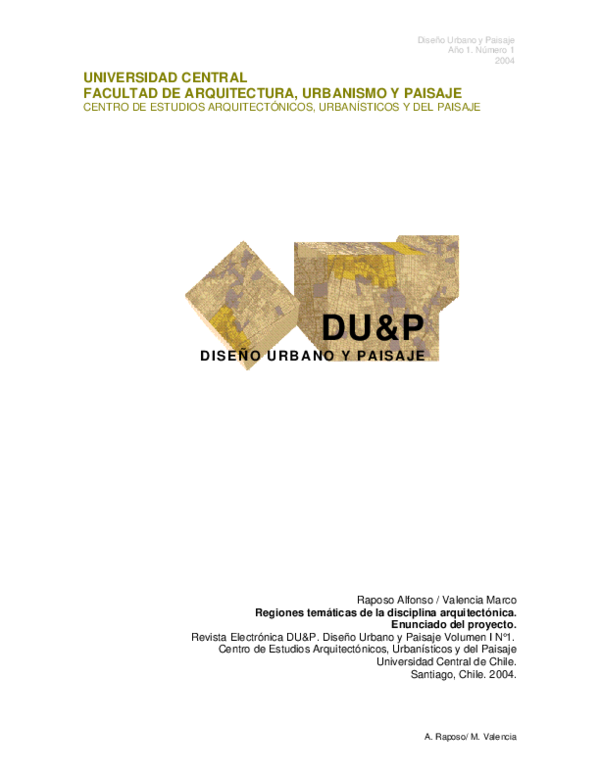 (PDF) Universidad Central de Chile