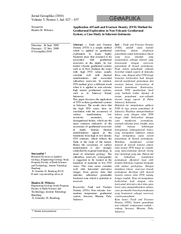 (PDF) Application of Fault and Fracture Density (FFD) Method for ...