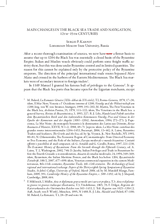 (PDF) Main Changes-Bl Sea Trade