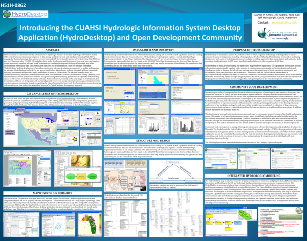 (PDF) Introducing the CUAHSI Hydrologic Information System Desktop ...