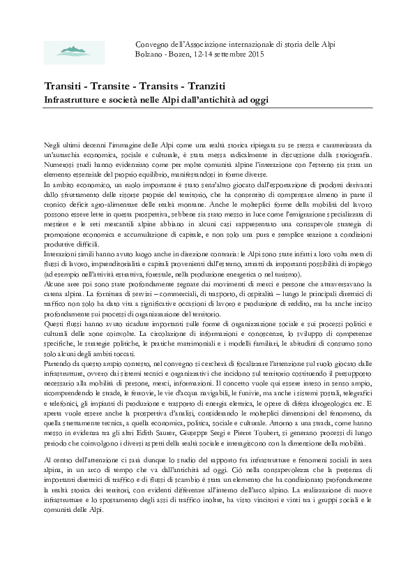 (PDF) Transiti – Transite – Transits – Tranziti