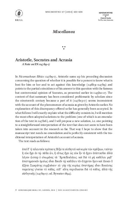 Socratic intellectualism image