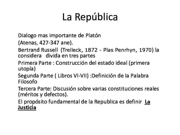 (PDF) La República de Platon
