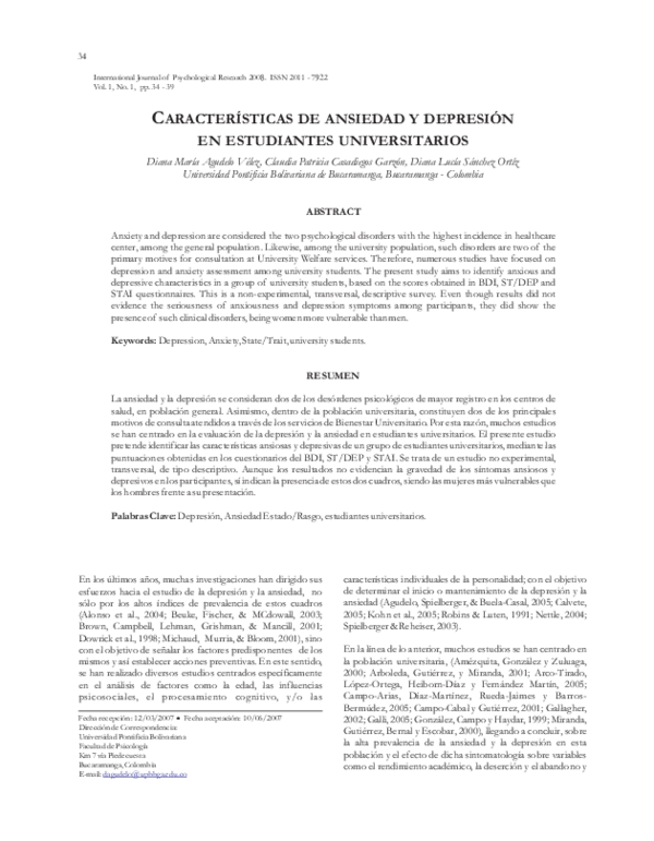 Essay de depresion image