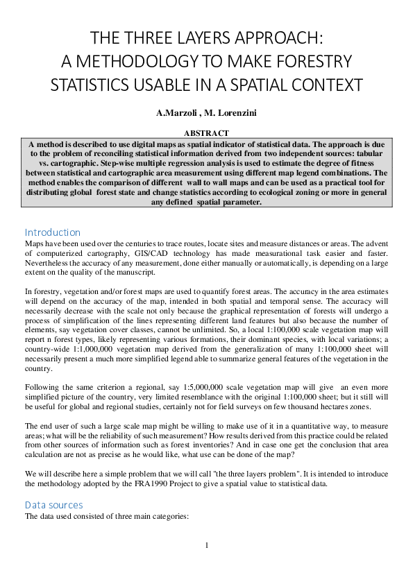 (PDF) THE THREE LAYERS APPROACH: A METHODOLOGY TO MAKE FORESTRY ...