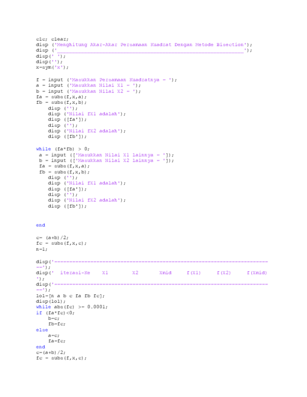 (DOC) Matematika numerik
