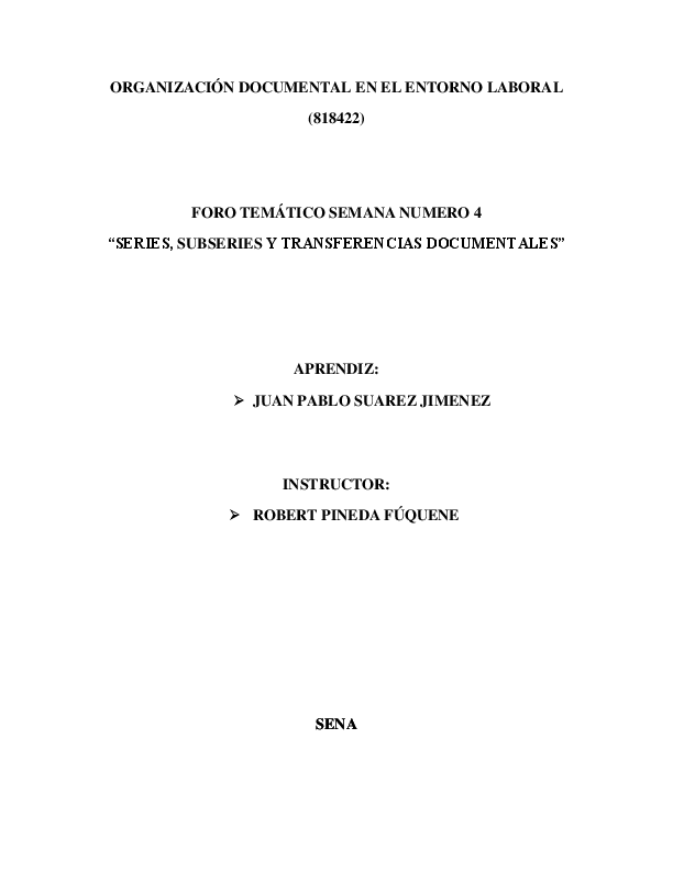ORGANIZACIÓN DOCUMENTAL EN EL ENTORNO LABORAL