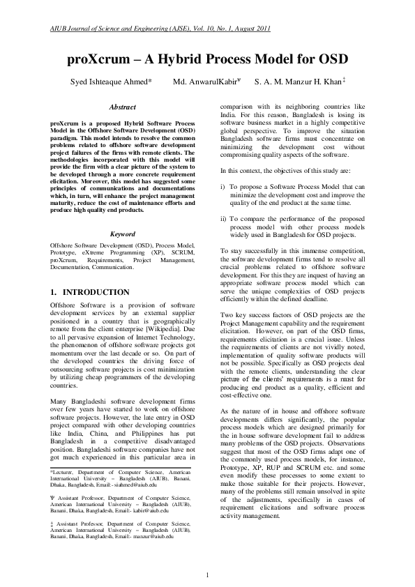 (PDF) proXcrum – A Hybrid Process Model for OSD