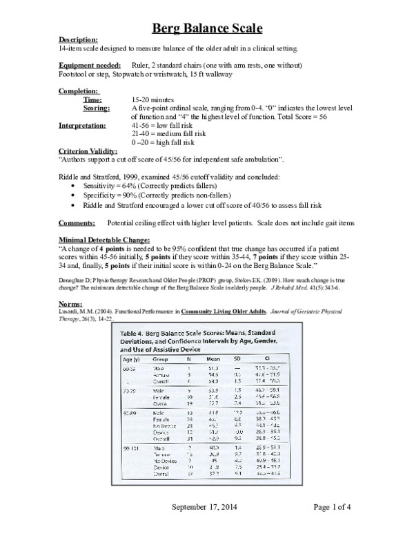 (DOC) Berg Balance Scale hapy ardia Academia.edu