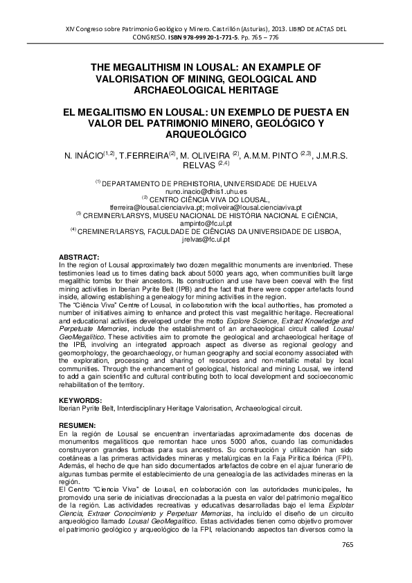 Geological heritage essay picture