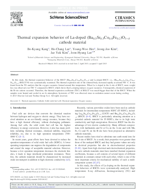 (PDF) Available online at CERAMICS joon lee