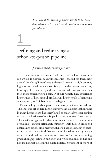 School to prison pipeline solutions picture