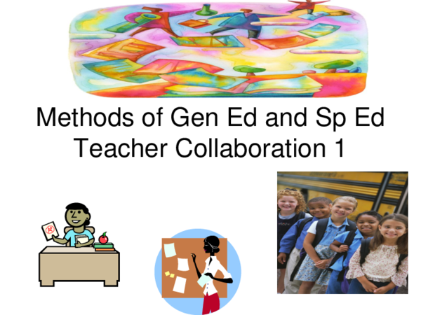 (PDF) Methods of General Education and Special Education Collaboration